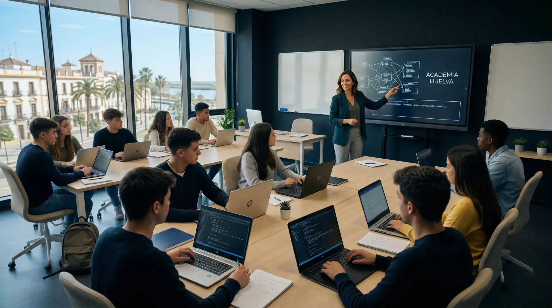 Diseño web para academias en Huelva